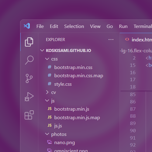 portfolio site icon